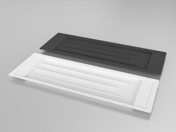 Stalak za sušilicu 60 uski 590X200 bijeli -MET
