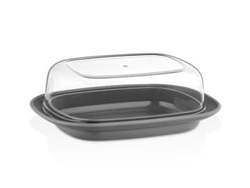 Orio plastična posuda za maslac 17,4 x 12,5 x 6 cm antracit