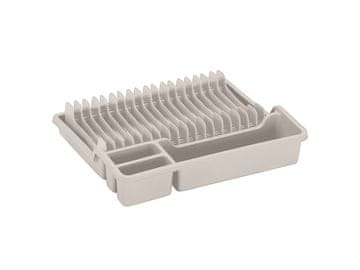 Binio plastični ocjeđivač za posuđe 35,5X30,7X6,7CM bež