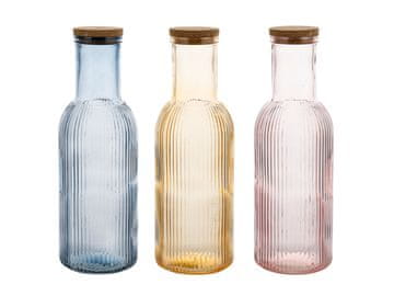 Staklena karafa s čepom versare 1L MIX3 -DIS