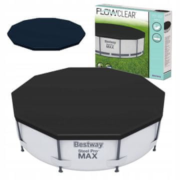 Bestway Pokrivač za bazen s okvirom - veličina 366 cm #58037