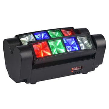 4M spider mkii turbo LED efekt 8x3W rgbw