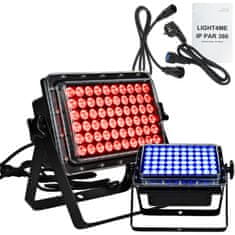 4M IP PAR 360 reflektor za scensku rasvjetu, vanjska rasvjeta IP68 60x1.5W LED RGB