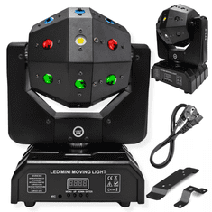 4M Atlas pokretno višeefektno svjetlo 4u1 LED DMX