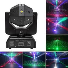 4M Atlas pokretno višeefektno svjetlo 4u1 LED DMX