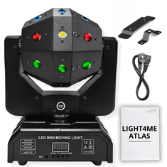 4M Atlas pokretno višeefektno svjetlo 4u1 LED DMX