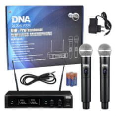 DNA DJ dvostruki vokalni bežični vokalni mikrofoni