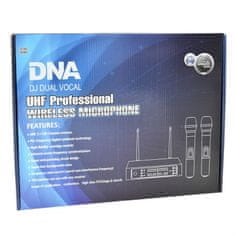 DNA DJ dvostruki vokalni bežični vokalni mikrofoni