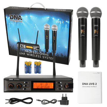 DNA UVS 2 bežični mikrofonski zvučni sustav 518-542 MHz