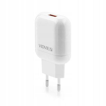 Vidvie CE12 1xUSB 2.4A bijeli zidni punjač