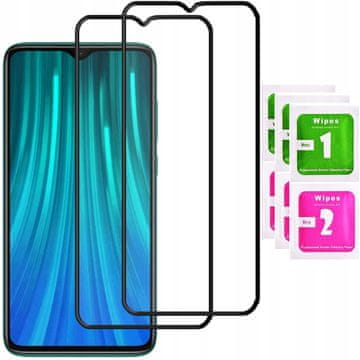 2x kaljeno staklo za cijeli ekran ZA Xiaomi Redmi Note 8 PRO potpuno kaljeno staklo
