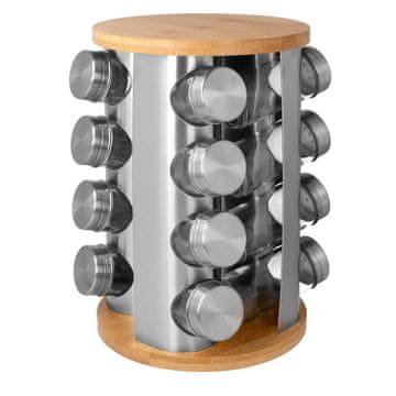 BRUNBESTE Set od 17 posuda za začine BB-2734