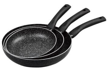 KINGHoff Set od 3 tave s mramornim premazom KH-1562