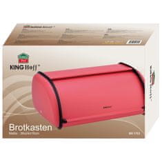 KINGHoff Mala čelična posuda za kruh 36 cm KH-1753 crvena
