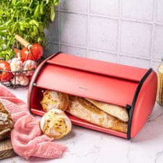 KINGHoff Mala čelična posuda za kruh 36 cm KH-1753 crvena