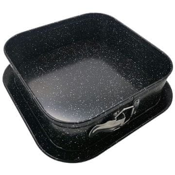 KINGHoff Mramorirani kalup za torte 27,5x27,5x6,8 cm KH-1791