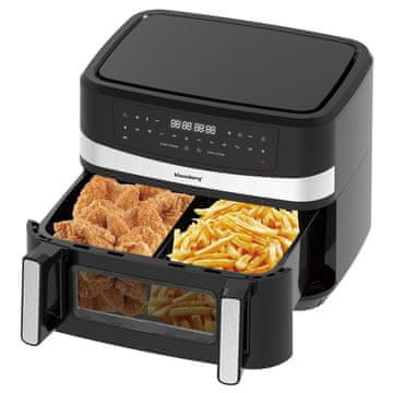 KLAUSBERG friteza na vrući zrak KB-7717, dvostruka komora, 9L, 1750W