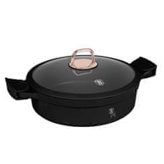 Wok lonac niski s titanskim premazom 4,2 l 28 cm Black Rose BH-1455