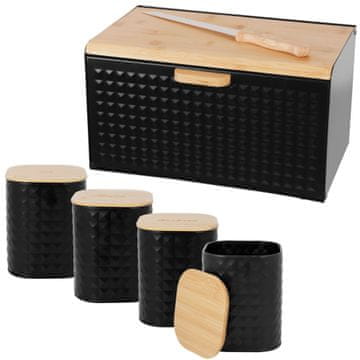 BRUNBESTE Dvostrana kutija za kruh s 4 posude BB-2754-PL