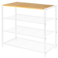 BRUNBESTE Polica za cipele s 4 razine 80x30x56cm BB-3557