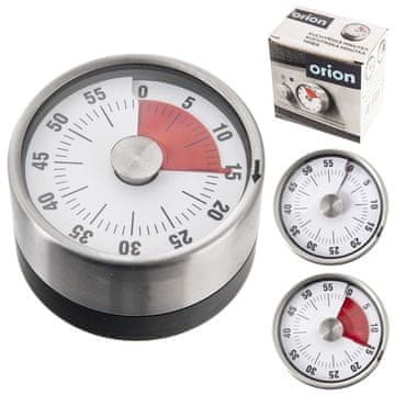 Orion Kuhinjski timer s magnetom, analogni ručni timer 0-60 minuta, 130742