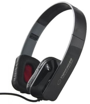 EH143K esperanza aruba audio slušalice s crnim utikačem