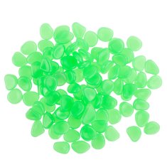 TG67713-3 svjetlećih kamenčića fluorescentnih oblutaka 100 kom zelenih