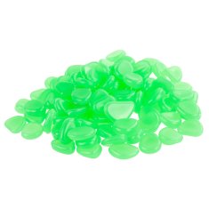 TG67713-3 svjetlećih kamenčića fluorescentnih oblutaka 100 kom zelenih