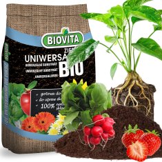 BIO15 univerzalna organska zemlja ZA cvijeće i biljke, 10 l s gnojivom