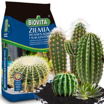 BIO10 supstrat za kaktuse i sukulente, propusni za aloju 5l