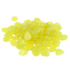 TG67713-4 Svjetleće kamenje, fluorescentno kamenje, 100 komada ukrasno