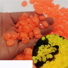 TG67713-6 Svjetleće kamenje, fluorescentno kamenje, 100 komada ukrasno