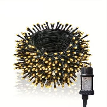 33 LED lampe 500l, toplo bijela, božićno drvce, blagdanske, unutarnje, vanjske, 3+25m