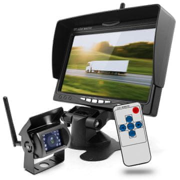 Bežični 7-inčni monitor za pomoć pri vožnji unatrag s kamerom Sony Optics