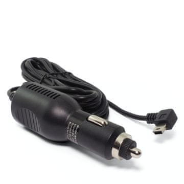 Snažan auto punjač za GPS navigacijske kamere 5V 3A 3m Mini USB kabel