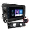 Auto radio 7021A 2/32 GB 2DIN GPS Android 12 VAG kamera za vožnju unatrag WiFi