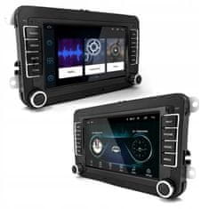 Radio 4GB RAM-a Volkswagen 7" GPS navigacija Android WiFi GSM 4G kamera