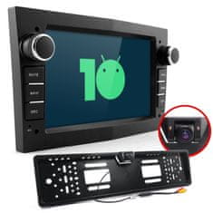Opel radio s GPS-om 2 GB Android 10 kamerom za vožnju unatrag