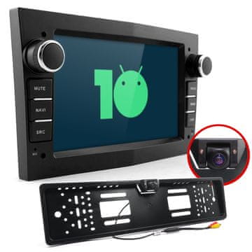 Opel radio s GPS-om 2 GB Android 10 kamerom za vožnju unatrag