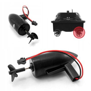 Motor s volanom na desnoj strani za Flytec V700 V900 V010 V020 čamac za mamce