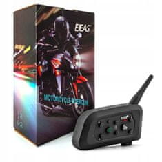 Ejeas V6 Pro+ Plus motociklistički interfon s 2 kacige, USB-C i Bluetooth aplikacijom