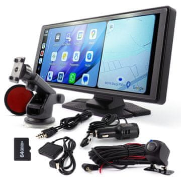 Multimedijski snimač Android Apple Carplay DVR 4K 2 WiFi kamere