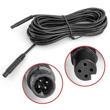 Produžni video kabel od 6 m s 4-pinskom utičnicom za kamere za vožnju unatrag i DVR-ove