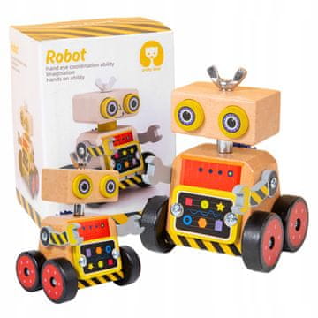 N&Y Manipulativna igračka Montessori robot sklopiva edukativna senzorna