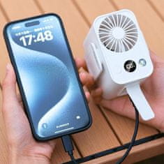 Jiangxi Yifenguyan Mini kopča za ventilator za hlače ispod majice, bežični USB