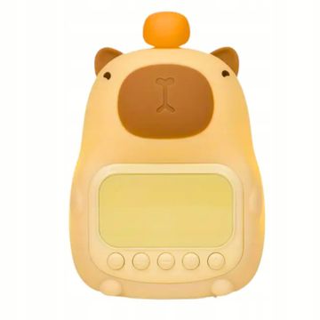 Capybara budilica noćno svjetlo stolni timer odgoda alarma LED USB
