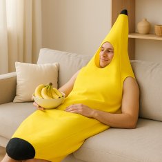 Kostim za vješticu banane - karneval, smiješna zabava s bananama