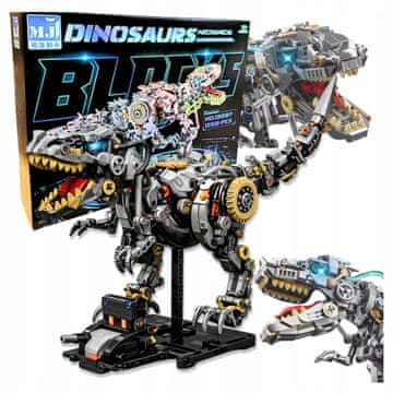 IB Veliki set od pomičnih kockica za slaganje dinosaura T-Rexa