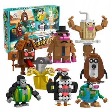 IB Brainrot Tung Tung Sahur Set od 859 komada od 8 Tralalero figurica