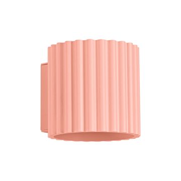 Sollux Zidna lampa aura 1 G9 breskva ALU SL.1826
